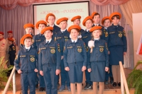 Ряды кадетов Рождественской средней школы пополняются